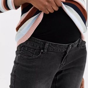 Bandia Maternity “mom jeans” with removable band